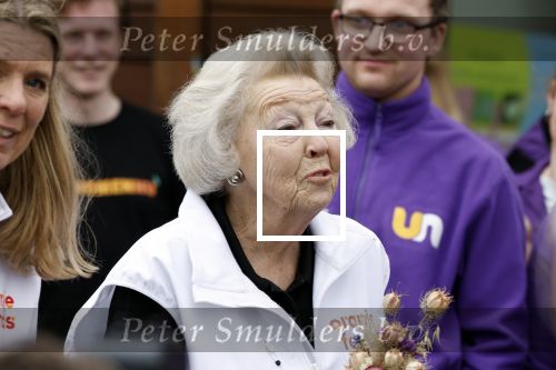 Utrecht 15 maart 2024
 Prinses Beatrix doet vrijwilligerswerk in een stadsboerderij tijdens de twintigste editie van NLdoet, de grootste vrijwilligersactie van Nederland