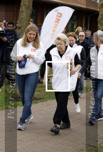 Utrecht 15 maart 2024
 Prinses Beatrix doet vrijwilligerswerk in een stadsboerderij tijdens de twintigste editie van NLdoet, de grootste vrijwilligersactie van Nederland