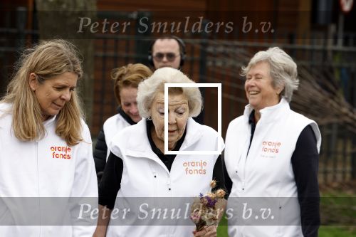 Utrecht 15 maart 2024
 Prinses Beatrix doet vrijwilligerswerk in een stadsboerderij tijdens de twintigste editie van NLdoet, de grootste vrijwilligersactie van Nederland