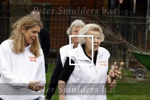 Utrecht 15 maart 2024
 Prinses Beatrix doet vrijwilligerswerk in een stadsboerderij tijdens de twintigste editie van NLdoet, de grootste vrijwilligersactie van Nederland