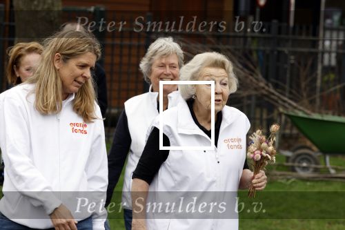 Utrecht 15 maart 2024
 Prinses Beatrix doet vrijwilligerswerk in een stadsboerderij tijdens de twintigste editie van NLdoet, de grootste vrijwilligersactie van Nederland