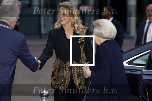 Den Haag 13 maart 2024
Uitreiking Prins Friso prijs op universiteit van Den Haag . Aanwezig burgemeester Jan v Zanen Prinses Beatrix Prinses Mabel en haar moeder.