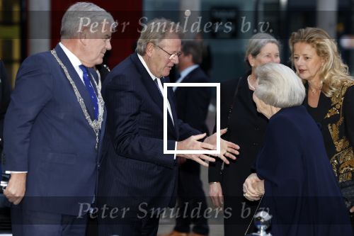 Den Haag 13 maart 2024
Uitreiking Prins Friso prijs op universiteit van Den Haag . Aanwezig burgemeester Jan v Zanen Prinses Beatrix Prinses Mabel en haar moeder.