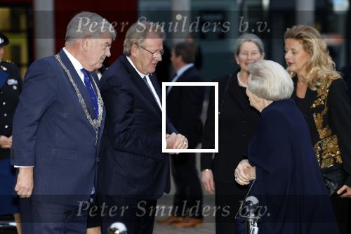 Den Haag 13 maart 2024
Uitreiking Prins Friso prijs op universiteit van Den Haag . Aanwezig burgemeester Jan v Zanen Prinses Beatrix Prinses Mabel en haar moeder.