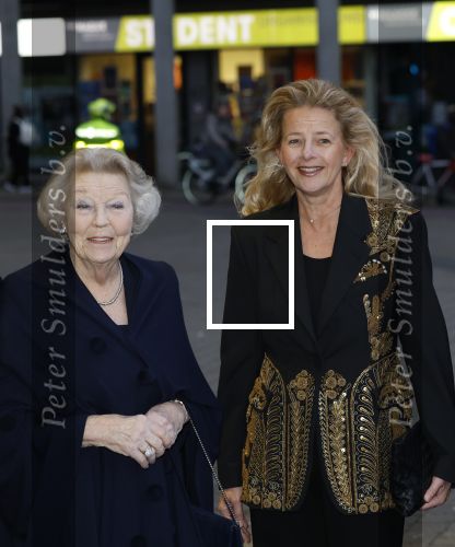 Den Haag 13 maart 2024
Uitreiking Prins Friso prijs op universiteit van Den Haag . Aanwezig burgemeester Jan v Zanen Prinses Beatrix Prinses Mabel en haar moeder.