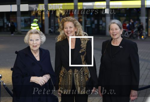 Den Haag 13 maart 2024
Uitreiking Prins Friso prijs op universiteit van Den Haag . Aanwezig burgemeester Jan v Zanen Prinses Beatrix Prinses Mabel en haar moeder.