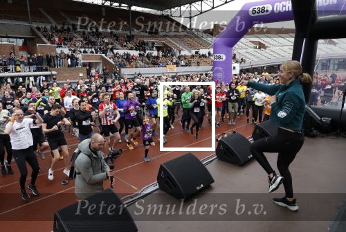 Amsterdam 16 maart 2024
Radio 538 run tbv het Prinses Maxima Centrum in het Olympisch stadion. Oa aanwezig 
Radio 538 ochtendrun