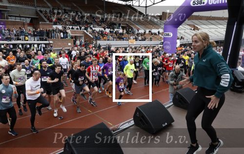 Amsterdam 16 maart 2024
Radio 538 run tbv het Prinses Maxima Centrum in het Olympisch stadion. Oa aanwezig 
Radio 538 ochtendrun