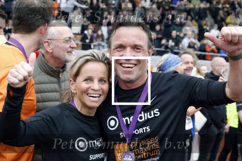 Amsterdam 16 maart 2024
Radio 538 run tbv het Prinses Maxima Centrum in het Olympisch stadion. Oa aanwezig 
Radio 538 ochtendrun