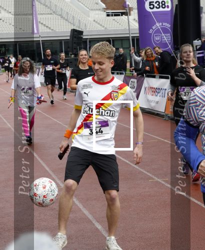 Amsterdam 16 maart 2024
Radio 538 run tbv het Prinses Maxima Centrum in het Olympisch stadion. Oa aanwezig 
Radio 538 ochtendrun