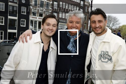 Amsterdam 21 maart 2024
Cd presentatie Billy Dans in de Jordaan. Rene Froger kwam met zijn zoons Maxime en Danny