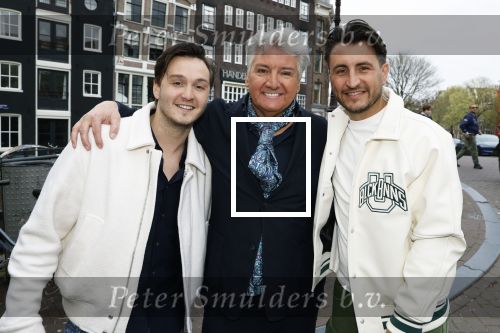 Amsterdam 21 maart 2024
Cd presentatie Billy Dans in de Jordaan. Rene Froger kwam met zijn zoons Maxime en Danny