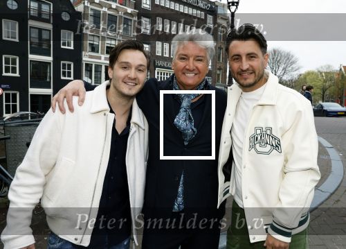 Amsterdam 21 maart 2024
Cd presentatie Billy Dans in de Jordaan. Rene Froger kwam met zijn zoons Maxime en Danny