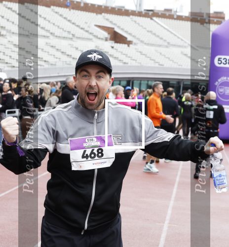 Amsterdam 16 maart 2024
Radio 538 run tbv het Prinses Maxima Centrum in het Olympisch stadion. Oa aanwezig 
Rene Watzema