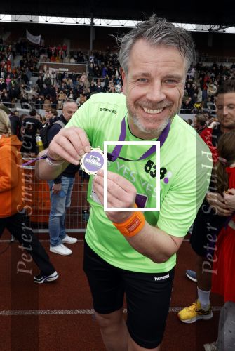 Amsterdam 16 maart 2024
Radio 538 run tbv het Prinses Maxima Centrum in het Olympisch stadion. Oa aanwezig 
Rob Scheepers