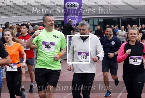 Amsterdam 16 maart 2024
Radio 538 run tbv het Prinses Maxima Centrum in het Olympisch stadion. Oa aanwezig 
Rob Scheepers