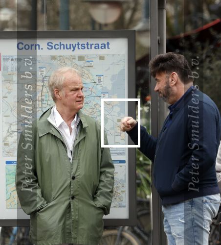 Amsterdam 26 maart 2024
Rob v Hulst met een kennis in Amsterdam zuid.