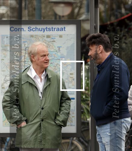 Amsterdam 26 maart 2024
Rob v Hulst met een kennis in Amsterdam zuid.