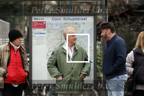 Amsterdam 26 maart 2024
Rob v Hulst met een kennis in Amsterdam zuid.