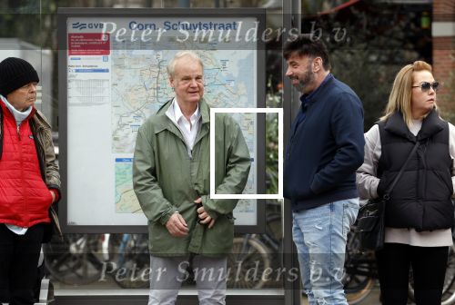 Amsterdam 26 maart 2024
Rob v Hulst met een kennis in Amsterdam zuid.