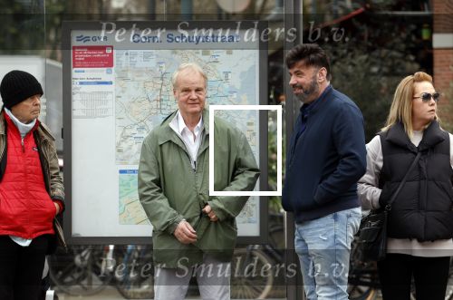 Amsterdam 26 maart 2024
Rob v Hulst met een kennis in Amsterdam zuid.