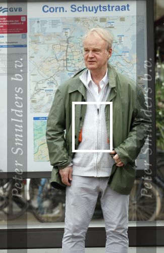 Amsterdam 26 maart 2024
Rob v Hulst met een kennis in Amsterdam zuid.