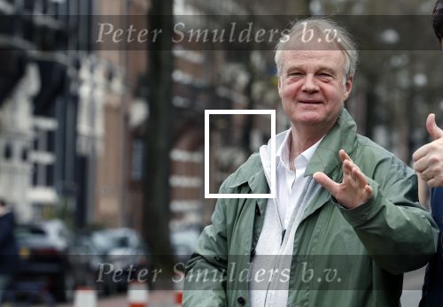 Amsterdam 26 maart 2024
Rob v Hulst met een kennis in Amsterdam zuid.