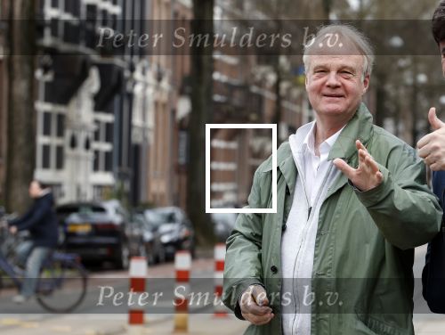 Amsterdam 26 maart 2024
Rob v Hulst met een kennis in Amsterdam zuid.
