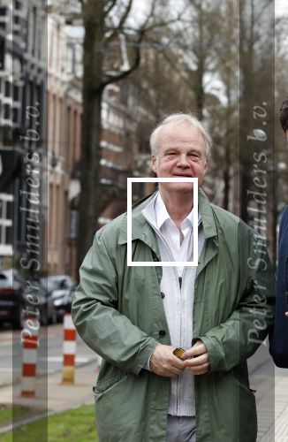 Amsterdam 26 maart 2024
Rob v Hulst met een kennis in Amsterdam zuid.