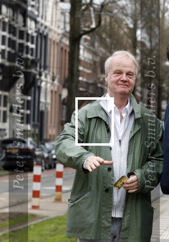 Amsterdam 26 maart 2024
Rob v Hulst met een kennis in Amsterdam zuid.