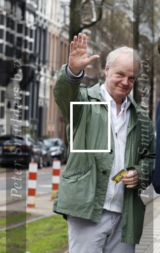Amsterdam 26 maart 2024
Rob v Hulst met een kennis in Amsterdam zuid.