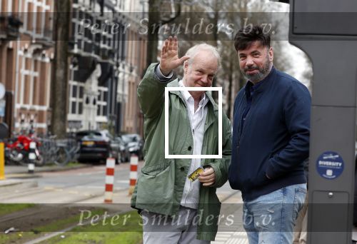 Amsterdam 26 maart 2024
Rob v Hulst met een kennis in Amsterdam zuid.