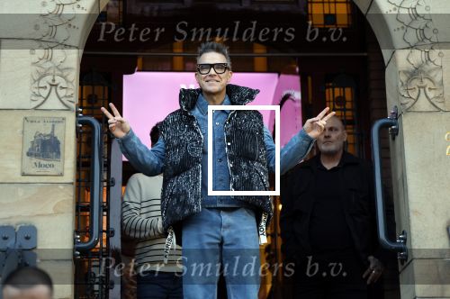 Amsterdam 7 maart 2024
Opening expositie Robbie Williams in het Moco museum.