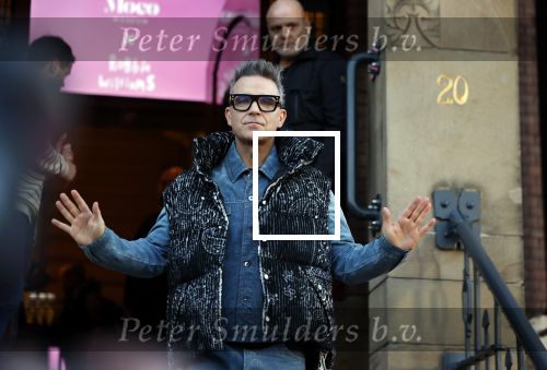 Amsterdam 7 maart 2024
Opening expositie Robbie Williams in het Moco museum.