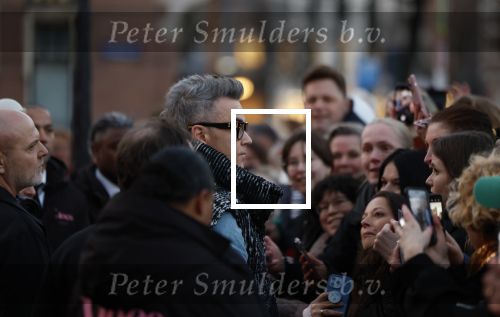 Amsterdam 7 maart 2024
Opening expositie Robbie Williams in het Moco museum.