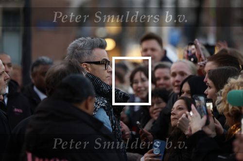 Amsterdam 7 maart 2024
Opening expositie Robbie Williams in het Moco museum.
