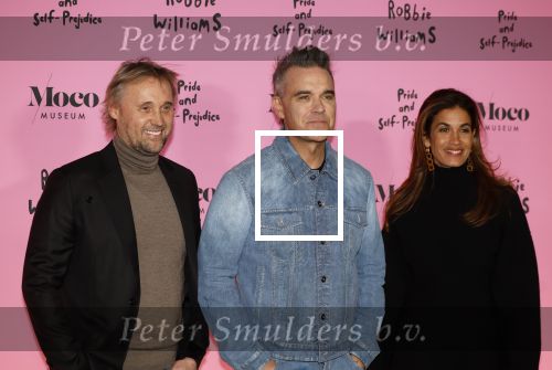 Amsterdam 7 maart 2024
Opening expositie Robbie Williams in het Moco museum.