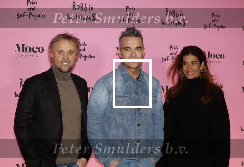 Amsterdam 7 maart 2024
Opening expositie Robbie Williams in het Moco museum.