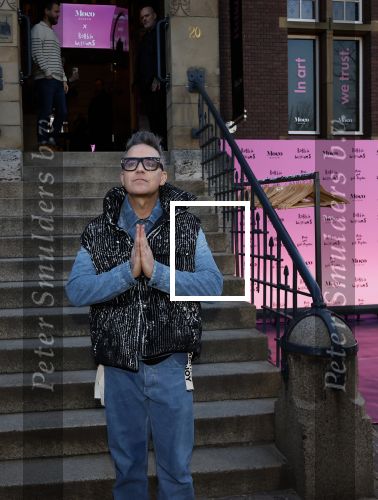 Amsterdam 7 maart 2024
Opening expositie Robbie Williams in het Moco museum.
