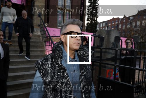 Amsterdam 7 maart 2024
Opening expositie Robbie Williams in het Moco museum.