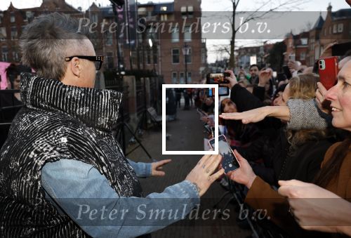 Amsterdam 7 maart 2024
Opening expositie Robbie Williams in het Moco museum.