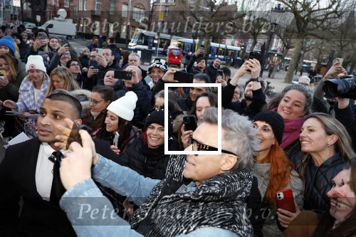 Amsterdam 7 maart 2024
Opening expositie Robbie Williams in het Moco museum.