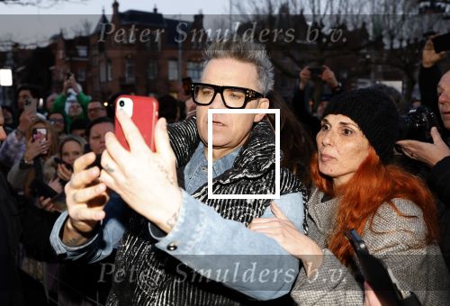 Amsterdam 7 maart 2024
Opening expositie Robbie Williams in het Moco museum.