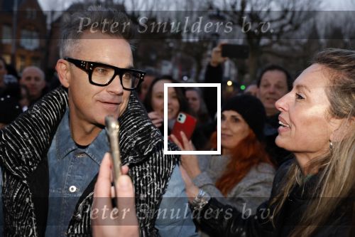Amsterdam 7 maart 2024
Opening expositie Robbie Williams in het Moco museum.