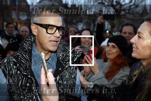 Amsterdam 7 maart 2024
Opening expositie Robbie Williams in het Moco museum.