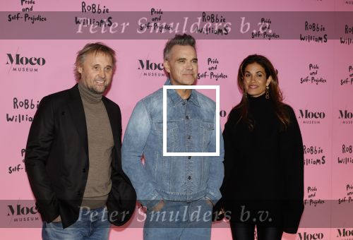 Amsterdam 7 maart 2024
Opening expositie Robbie Williams in het Moco museum.