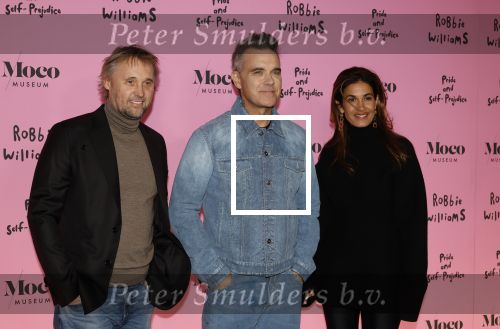 Amsterdam 7 maart 2024
Opening expositie Robbie Williams in het Moco museum.