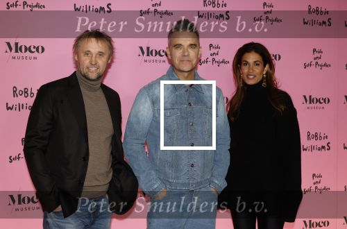 Amsterdam 7 maart 2024
Opening expositie Robbie Williams in het Moco museum.
