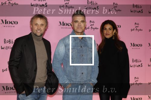 Amsterdam 7 maart 2024
Opening expositie Robbie Williams in het Moco museum.