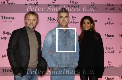 Amsterdam 7 maart 2024
Opening expositie Robbie Williams in het Moco museum.